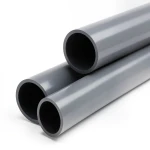 انابيب بلاستيك UPVC ضغط 15 بار مقاس 5 إنش سمك 10.4 ملم لون رمادي غامق