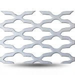 Hot Rolled Expanded Metal Wiremesh 2.3 mm Diameter, 1.22x5 m, Mozakhraf Form