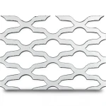 Hot Rolled Expanded Metal Sheet Flattened, Mozakhraf Shape, 2.3 mm Thickness, 1.22 M Width, 6 M Length