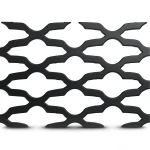 Hot Rolled Expanded Metal Mesh 2.3 mm Wire Diameter, 1.22 M Width, 7 M Length, Mozakhraf Design