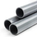 أنابيب بلاستيك UPVC كلاس 0 مقاس 5 إنش سماكة 3.1 مم لون رمادي