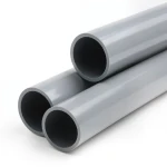 انابيب بلاستيك UPVC كلاس 0 مقاس 6 إنش سمك 3.7 ملم لون رمادي