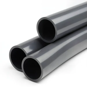 انابيب بلاستيك UPVC كلاس 6 مقاس 1/2 إنش سمك 3.3 ملم لون رمادي غامق