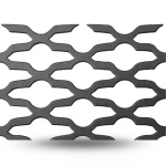 Hot Rolled Expanded Metal Mesh Mozakhraf Shape Wire Diameter 1.8 mm Width 2.44 M Length 7 M