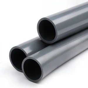 UPVC Plastic Pipe Class 6 Size 1 inch Thickness 4 mm Dark Gray