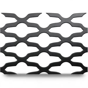 Hot Rolled Expanded Metal 2.7 mm Thickness, Size 1.22×1 m, Mozakhraf Design