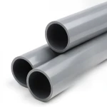 أنابيب بلاستيك UPVC كلاس 0 مقاس 3 إنش سمك 2.2 مم لون رمادي