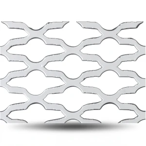Hot Rolled Expanded Mesh Mozakhraf Shape Wire Diameter 2.7 mm Size 1.22×3 m
