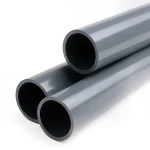 انابيب بلاستيك UPVC كلاس 6 مقاس 3/8 إنش سمك 2.8 مم لون رمادي غامق