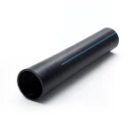 HDPE Pipe Pressure 20 Bar PE 100, Size 25 mm OD, Thickness 3.2 mm, Black