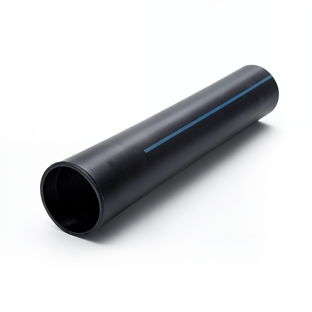 HDPE Pipe Pressure 20 Bar PE 100, Size 25 mm OD, Thickness 3.2 mm, Black