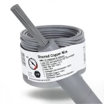 3/0 AWG 1C Stranded Copper Wire 1000V PVC Insulation +105°C Gray 500ft | Asharqiyah Cables Company for Industry