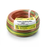 Flexible Copper Earthing Wire 240mm 450/750V Yellow/Green | Jeddah Cables Company