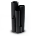 انابيب HDPE ضغط 4 بار PE 100 مقاس 180 ملم سمك 5.0 ملم لون اسود