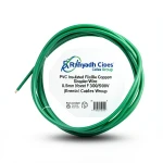 PVC Insulated Flexible Copper Single Wire 0.5mm, 300/500V, Green | Riyadh Cables Group
