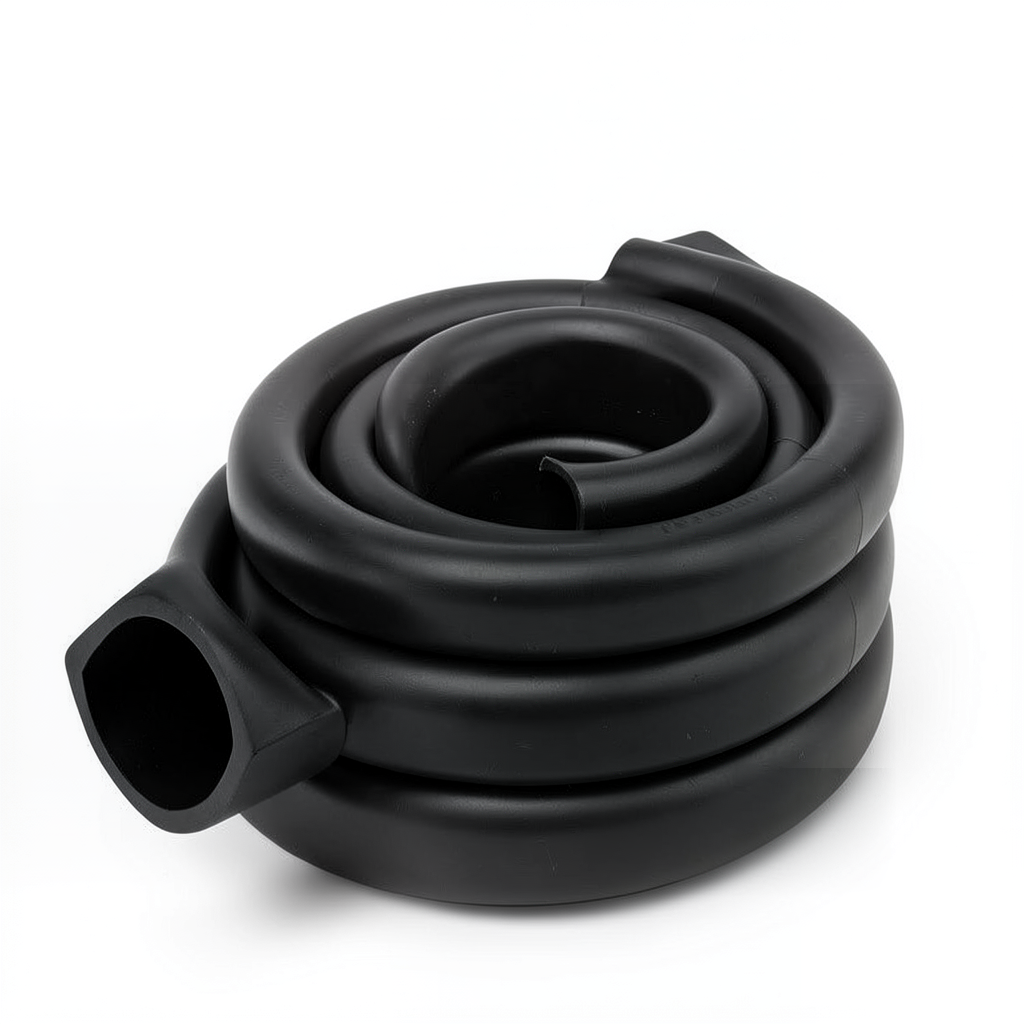 HDPE Pipe Pressure 4 Bar PE 100 OD 280 mm Thickness 7.7 mm Black
