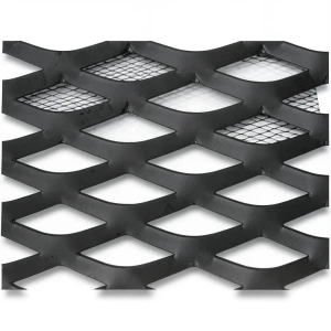 Hot Rolled Black Steel Expanded Metal Mesh Thickness 2.8 mm Width 1.22 m Length 5 m