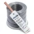 سلك مفرد 14 AWG نحاس مجدول 1000 فولت معزول PVC +105°C رمادي طول 2500 قدم | شركة كابلات الشرقية للصناعة - Image 1