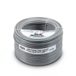 لفة سلك مفرد نحاس مجدول 2 AWG مطلي قصدير 1000 فولت، عزل PVC +105°C رمادي 500 قدم | شركة كابلات الشرقية للصناعة