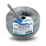 10 AWG 1C Stranded Copper Electric Wire, 1000 Vac, PVC Insulation (+105°C) Gray, 2500ft | Asharqiyah Cables Company for Industry