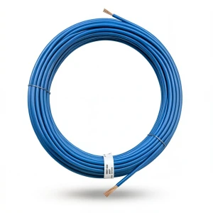 CU/PVC Flexible Electrical Wire 1mm 300/500V Blue | Jeddah Cables Company