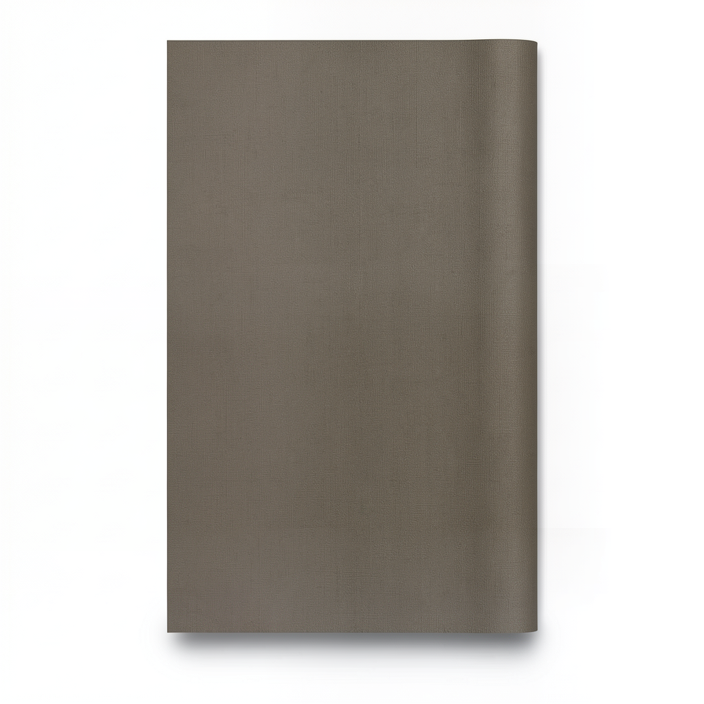 Wallpaper Plain Design 10 m x 0.53 m, Dark Beige Color, Model 17837