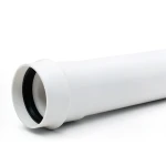 مواسير UPVC بلاستيكية بضغط 16 بار، مقاس 63 مم، سماكة 4.7 مم، لون أبيض