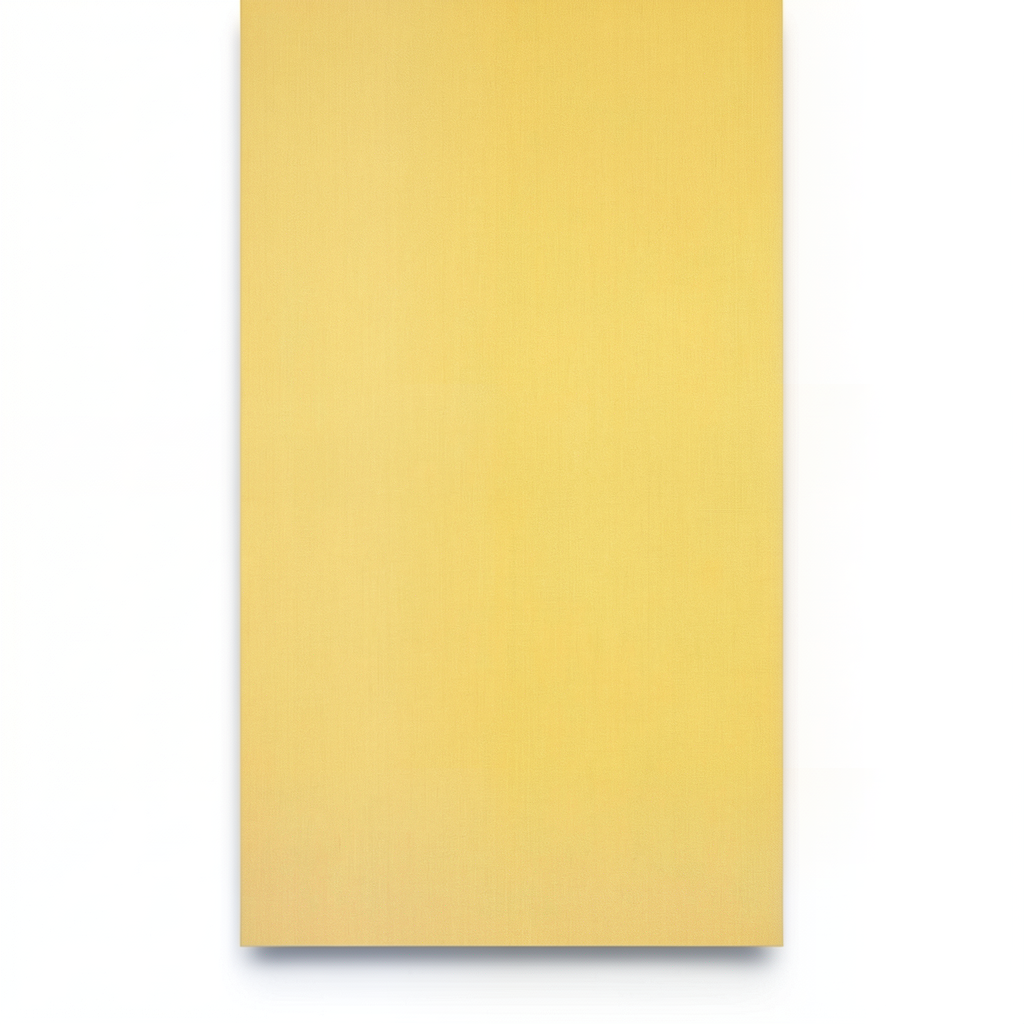 Wallpaper Plain Design 10 m x 0.53 m, Yellow Color, Model 17835