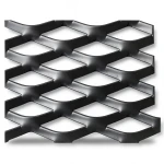 Hot Rolled (Black) Steel Expanded Metal Mesh Thickness 3.8 mm Width 1.22 m Length 3 m