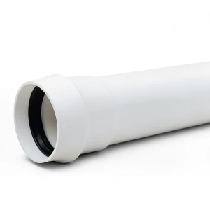 مواسير UPVC ضغط 16 بار كلاس 5 مقاس 75 مم سماكة 5.6 مم لون أبيض
