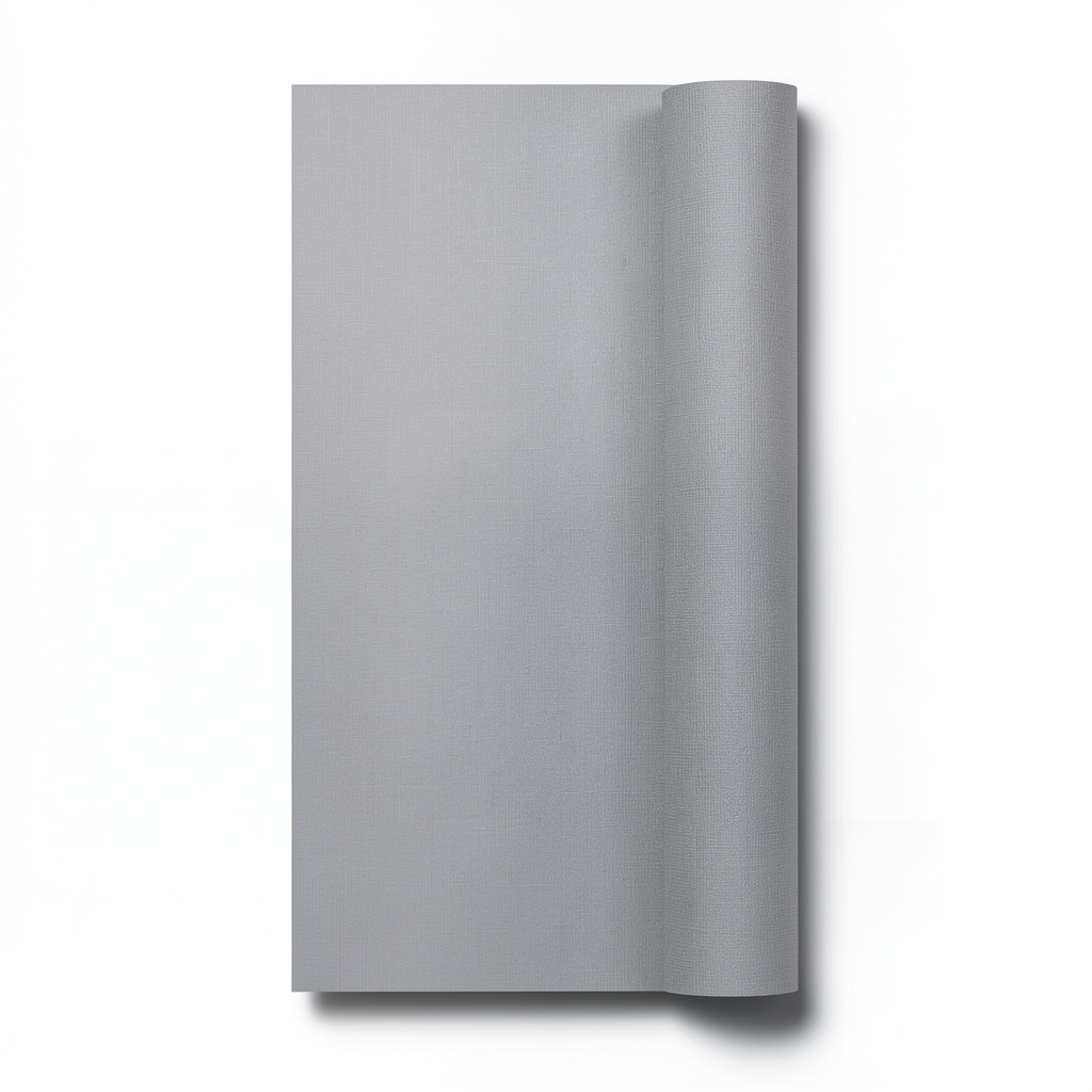 Wall Decoration Plain Design 10m x 0.53m Gray, Model 17839