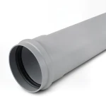 UPVC Plastic Pipe PN 10 Bar Class 4, Size 25 mm, Thickness 1.5 mm, Grey Color