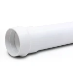 Plastic Pipes 16-Bar Pressure 90 mm Size 6.7 mm Thickness White