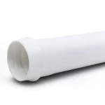 UPVC Pipe PN 16 Bar Class 5 Size 75 mm Thickness 5.6 mm White
