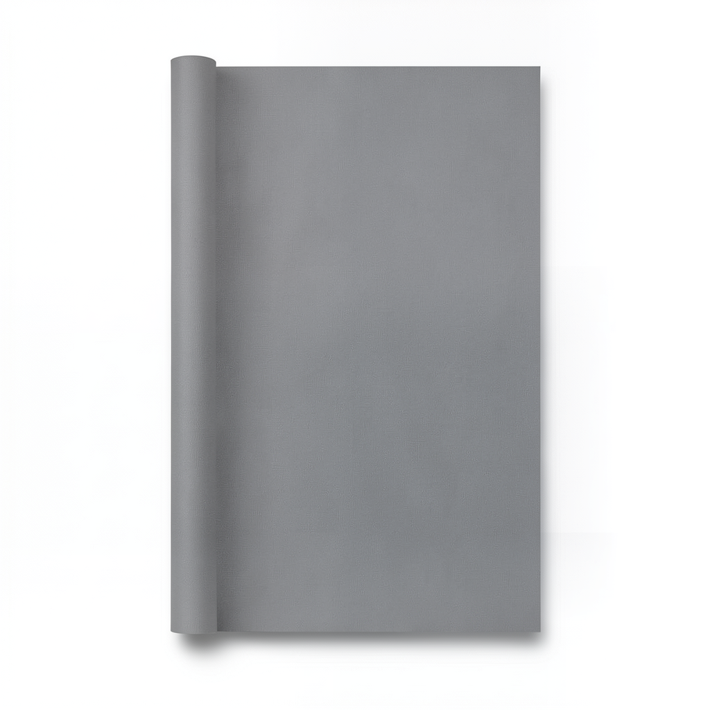 ورق جداري تصميم سادة لون رمادي 0.53 م × 10 م موديل 17840
