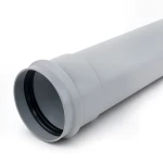 UPVC Plastic Pipe PN 10 Bar Class 4, Size 25 mm, Thickness 1.5 mm, Grey Color