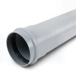 UPVC Plastic Pipe Class 4 PN 10 Bar, Size 32 mm, Thickness 1.8 mm, Grey Color
