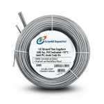 سلك مفرد نحاس مجدول 3/0 AWG مطلي قصدير، معزول PVC +105°C، رمادي، 500 قدم | شركة كابلات الشرقية للصناعة