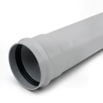 UPVC Plastic Pipe PN 10 Bar Grey Color Class 4, Size 63 mm, Thickness 3 mm