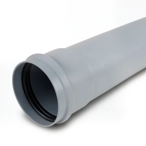 Grey UPVC Pipe Outside Diameter 125 mm, Thickness 6 mm, PN 10 Bar Class 4