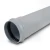 Grey UPVC Pipe 7.7 mm Thickness, 160 mm Outside Diameter, Class 4 PN 10 Bar - Image 1