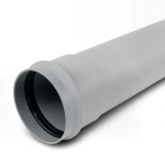 Grey UPVC Pipe Outside Diameter 125 mm, Thickness 6 mm, PN 10 Bar Class 4