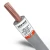 3/0 AWG 1C Stranded Copper Wire 1000V PVC Insulation +105°C Gray 500ft | Asharqiyah Cables Company for Industry - Image 1