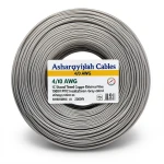 لفة سلك كهرباء مفرد نحاس مجدول 4/0 AWG مطلي قصدير 1000 فولت عزل PVC رمادي 500 قدم | شركة كابلات الشرقية للصناعة