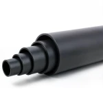 HDPE Polyethylene Pipe Nominal Pressure 12.5 Bar PE 100 450 mm SDR 11 Black
