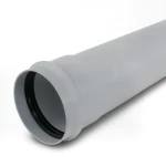 UPVC Pipe PN 10 Bar Thickness 10.8 mm, Outside Diameter 225 mm Class 4, Grey Color