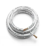 سلك مجدول CU/PVC مساحة 10 sq mm، 450/750 فولت، لون أبيض | شركة كابلات جدة