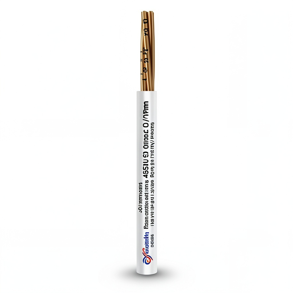 سلك مجدول CU/PVC مساحة 10 sq mm، 450/750 فولت، لون أبيض | شركة كابلات جدة