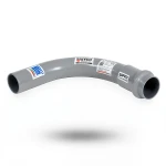 UPVC Elbow Long Radius 90° Outside Diameter 250 mm Gray Color | SAPPCO
