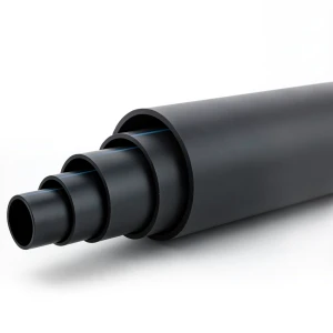 أنابيب HDPE ضغط اسمي 12.5 بار PE 100 قطر خارجي 250 مم SDR 11 لون أسود